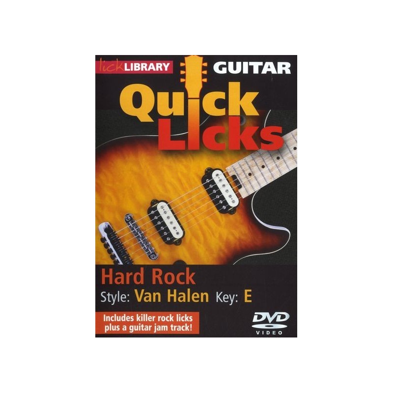 Lick Library: Quick Licks - Van Halen Hard Rock (DVD)