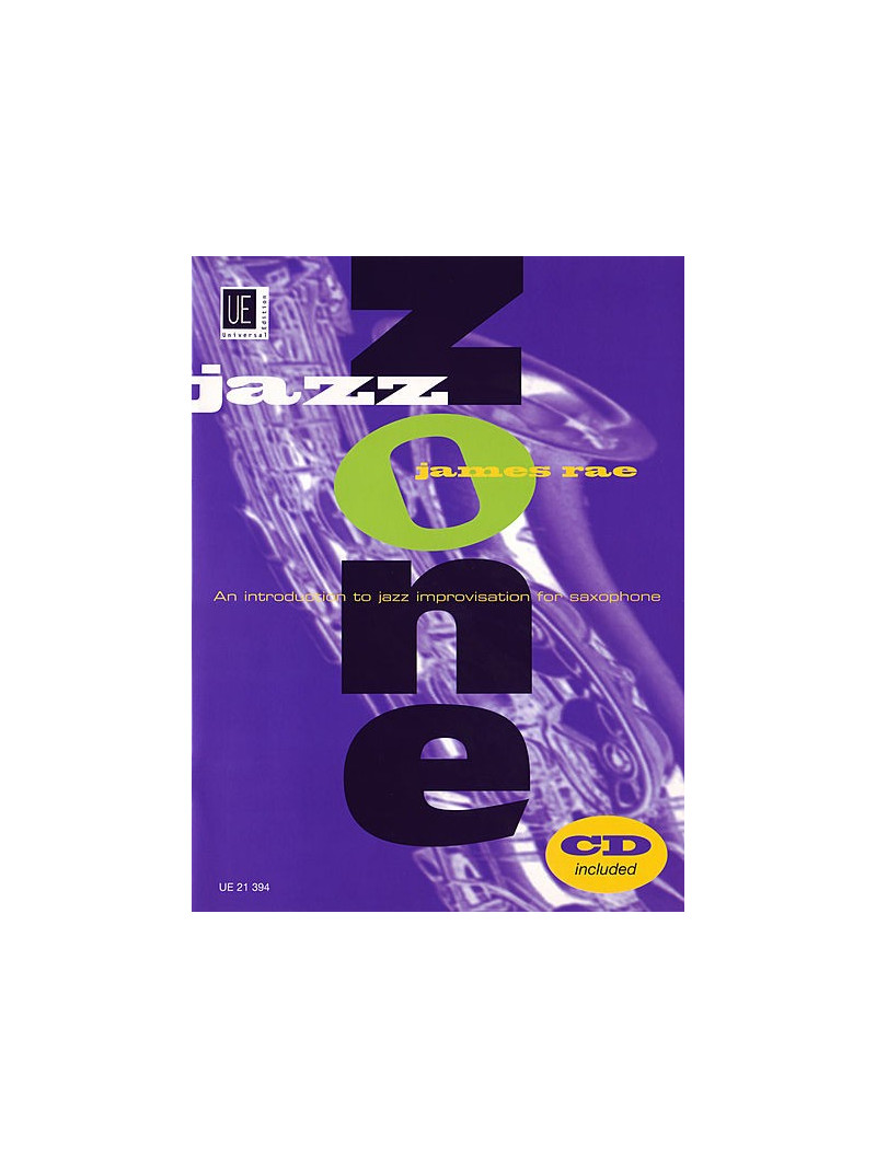 Jazz Zone: An Introduction to Jazz Improvisation for Sax (book/CD Play Along)