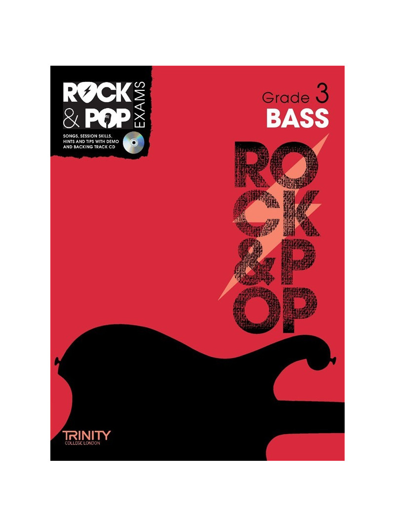Rock & Pop Exams: Bass Grade 3 (book/CD)