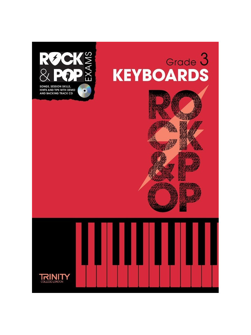 Rock & Pop Exams: Keyboards Grade 3 (book/CD)