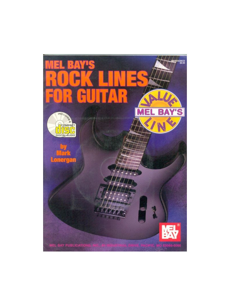 Rock Lines for Guitar (book & cassetta)