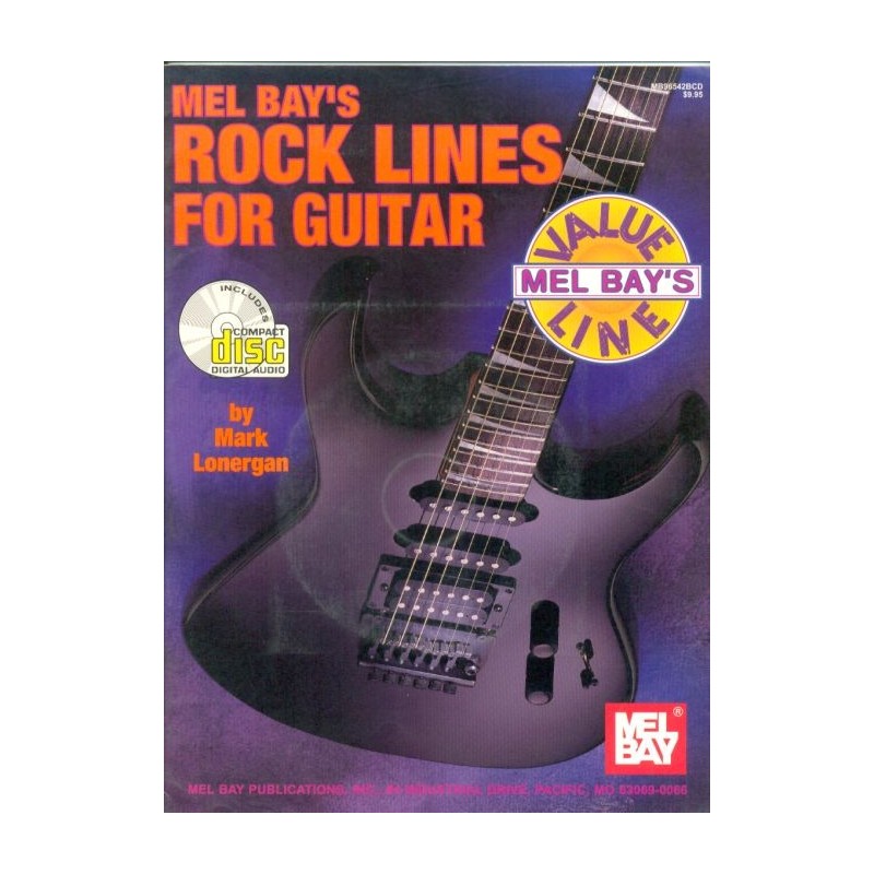 Rock Lines for Guitar (book & cassetta)