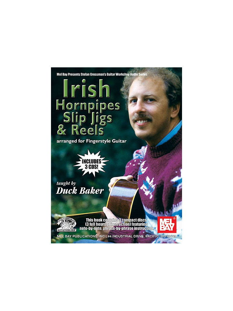 Irish Hornpipes, Slip Jigs & Reels (book/3 CD)