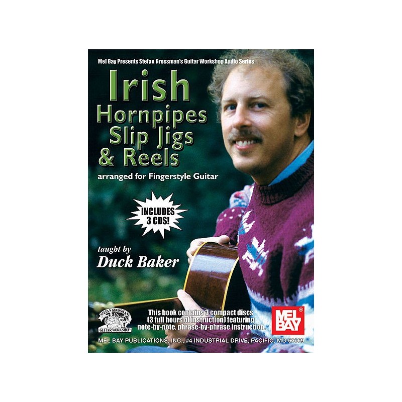 Irish Hornpipes, Slip Jigs & Reels (book/3 CD)