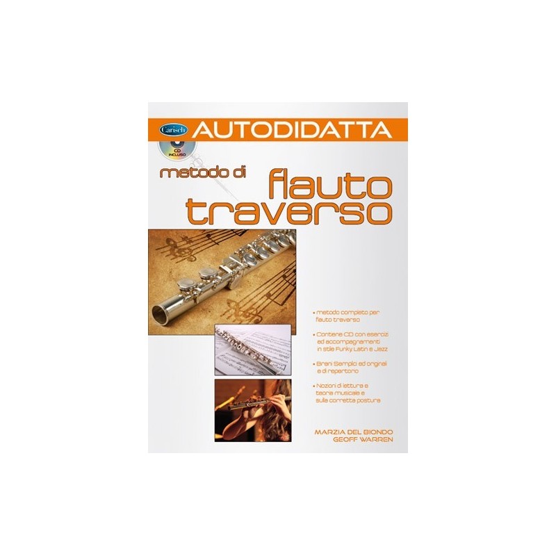 Metodo di flauto traverso autodidatta (libro/CD)