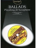 Guest Spot: Ballads Playalong For Saxophone (book/CD)