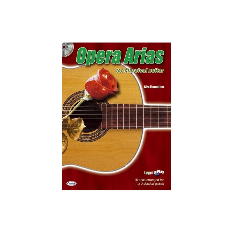 Opera Arias for classical Guitar (libro/CD)