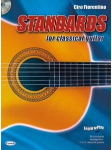 Standards for classical Guitar (libro/CD)