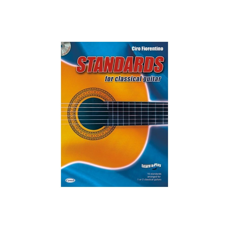 Standards for classical Guitar (libro/CD)