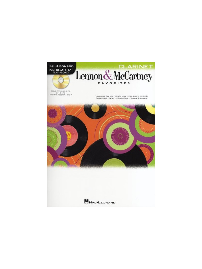 Lennon & McCartney Favorites Clarinet (book/CD)