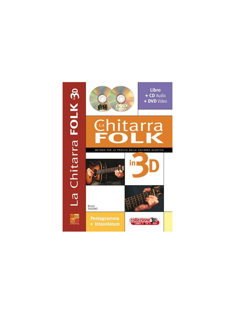 La chitarra folk in 3D (libro/CD/DVD)