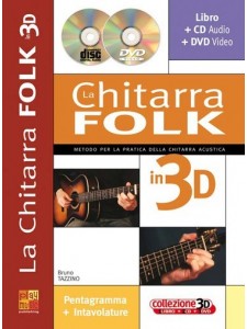 La chitarra folk in 3D (libro/CD/DVD)