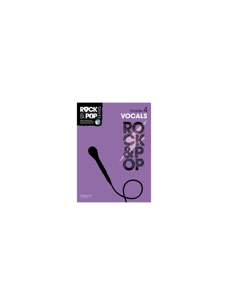 Rock & Pop Exams: Vocals Grade 4 (book/CD)