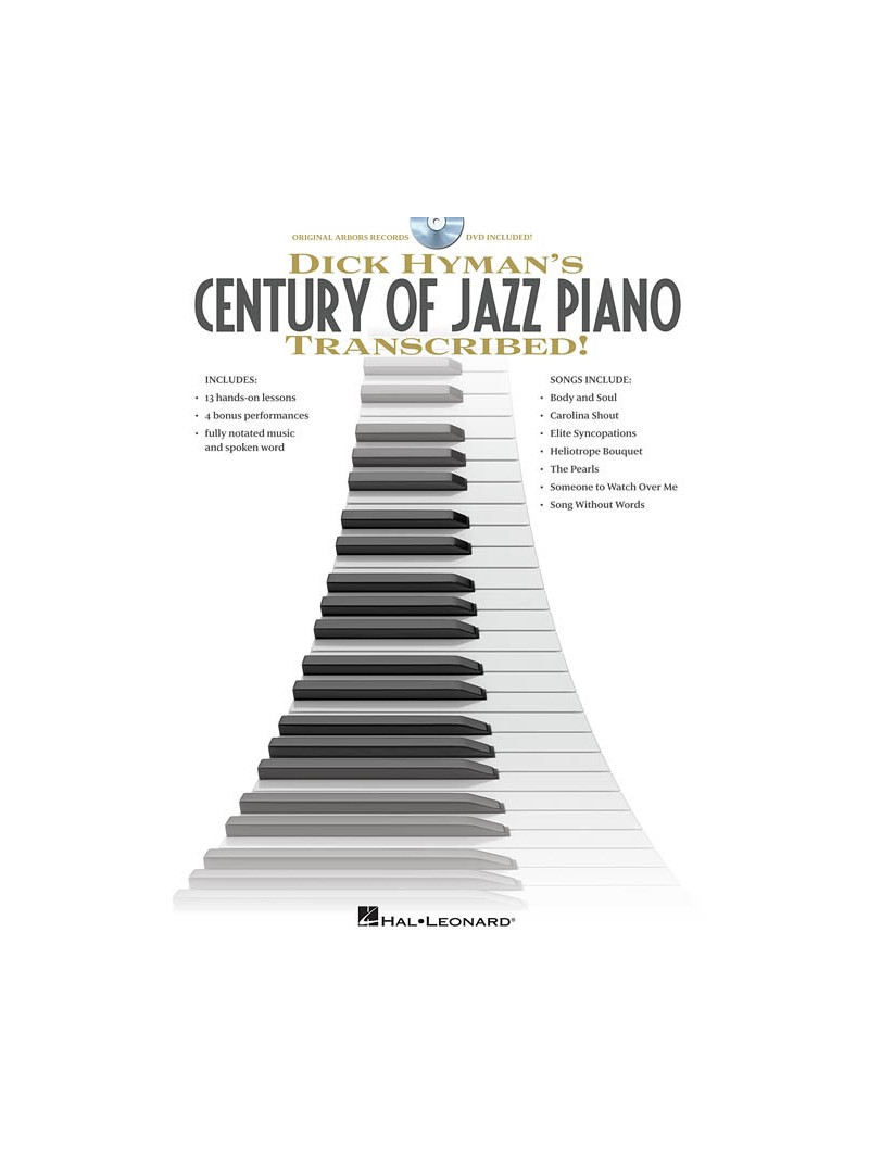 Century of Jazz Piano – Transcribed (book/DVD)