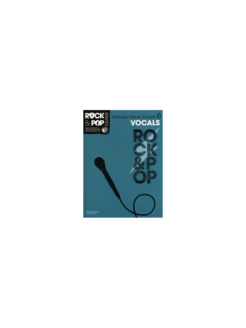 Rock & Pop Exams: Vocals Grade 6 (book/CD)