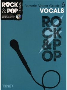 Rock & Pop Exams:  Female Vocals Grade 6 - 2012-2017 (book/CD)