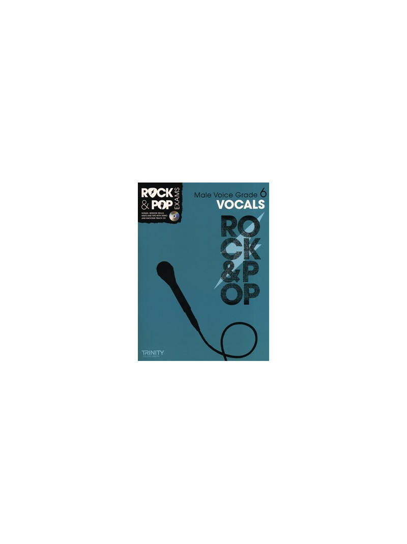Rock & Pop Exams: Male Vocals Grade 6 (book/CD)