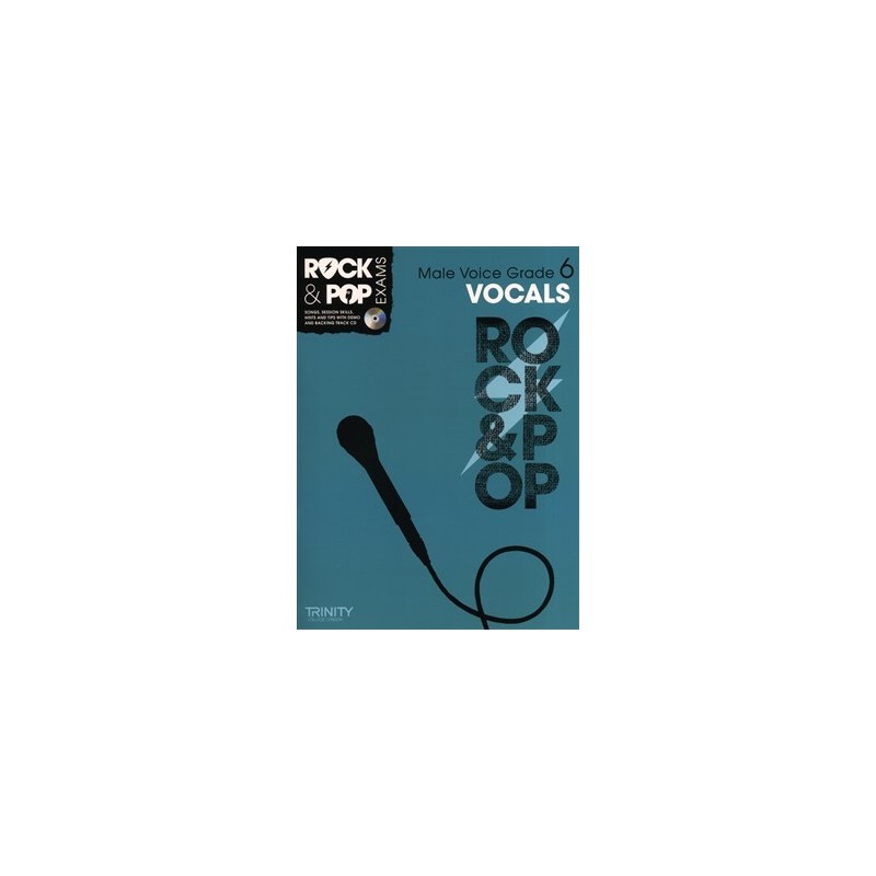Rock & Pop Exams: Male Vocals Grade 6 (book/CD)