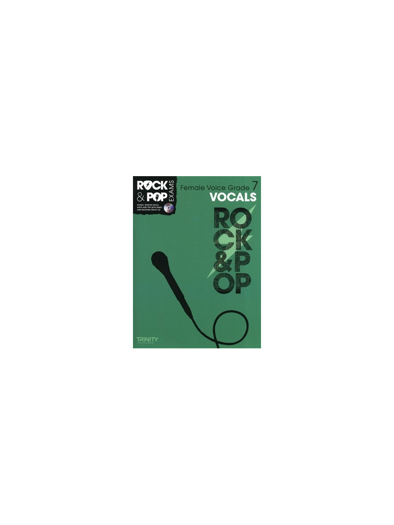 Rock & Pop Exams: Female Vocals Grade 7 (book/CD)
