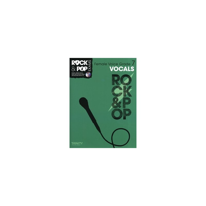 Rock & Pop Exams: Female Vocals Grade 7 (book/CD)