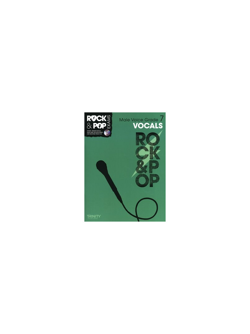 Rock & Pop Exams: Male Vocals Grade 7 (book/CD)