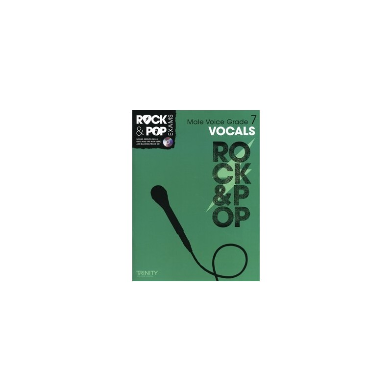 Rock & Pop Exams: Male Vocals Grade 7 (book/CD)