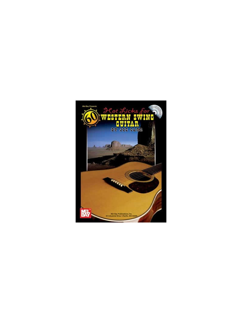 60 Hot Licks for Western Swing Guitar (book/CD)