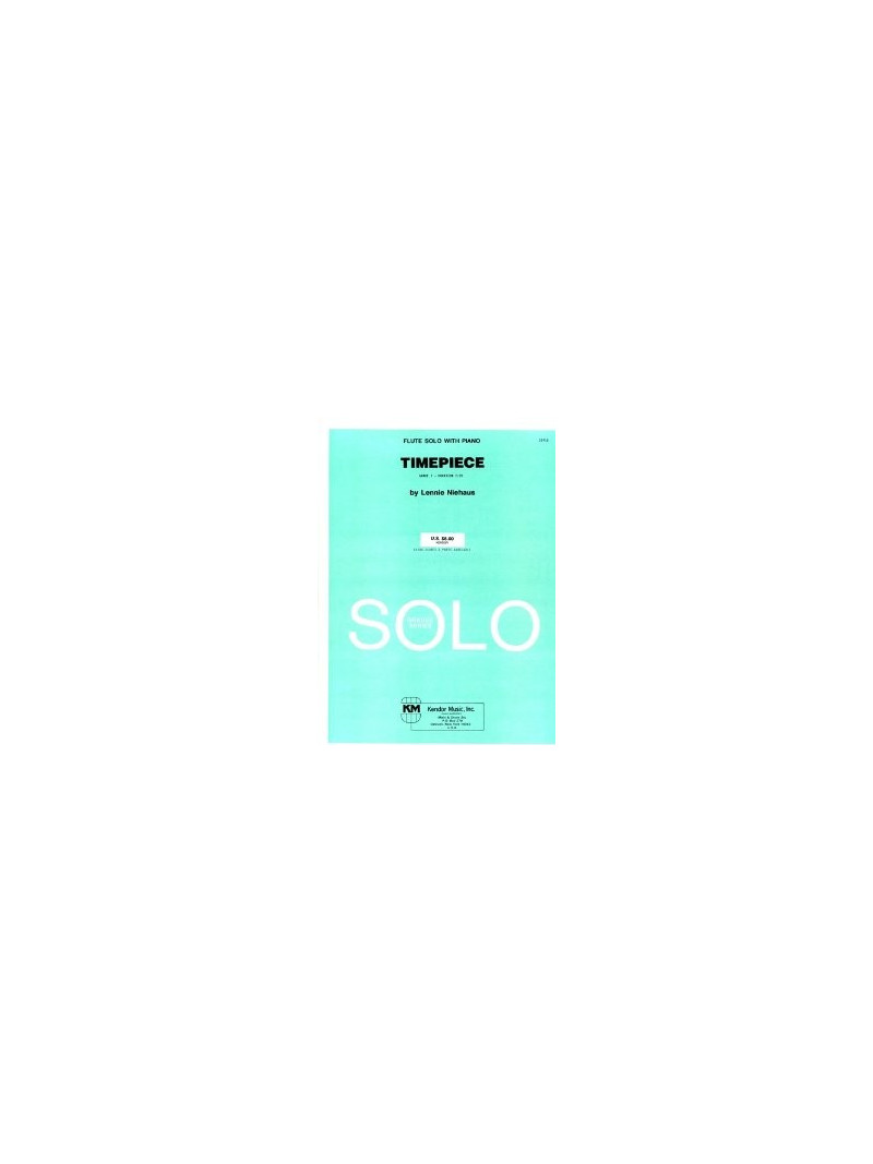 Timepiece - Flute Solo with Piano 