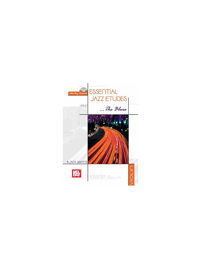 Essential Jazz Etudes... The Blues Violin (book/CD play