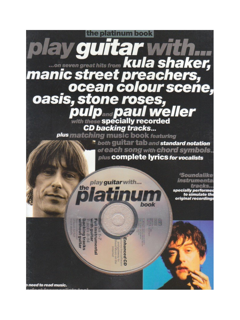 Play Guitar with the Music of Kula Shaker, Manic Street Preachers (book/CD)