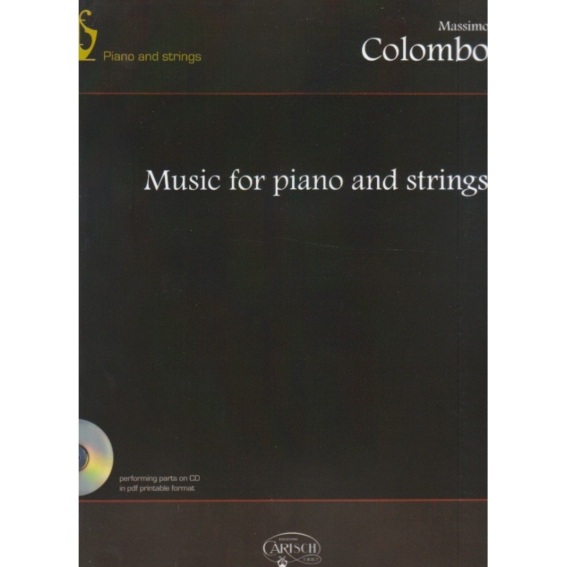 Music for Piano and Strings (libro/CD)
