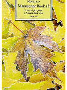 Quaderno - Manuscript Book 13