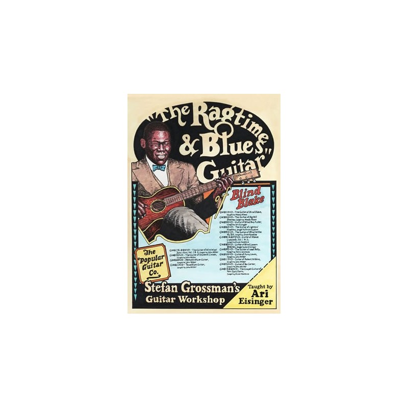 The Ragtime & Blues Guitar of Blind Blake (2 DVD)