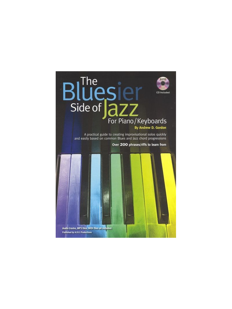 The Bluesier Side Of Jazz - Piano/Keyboards (book/CD)
