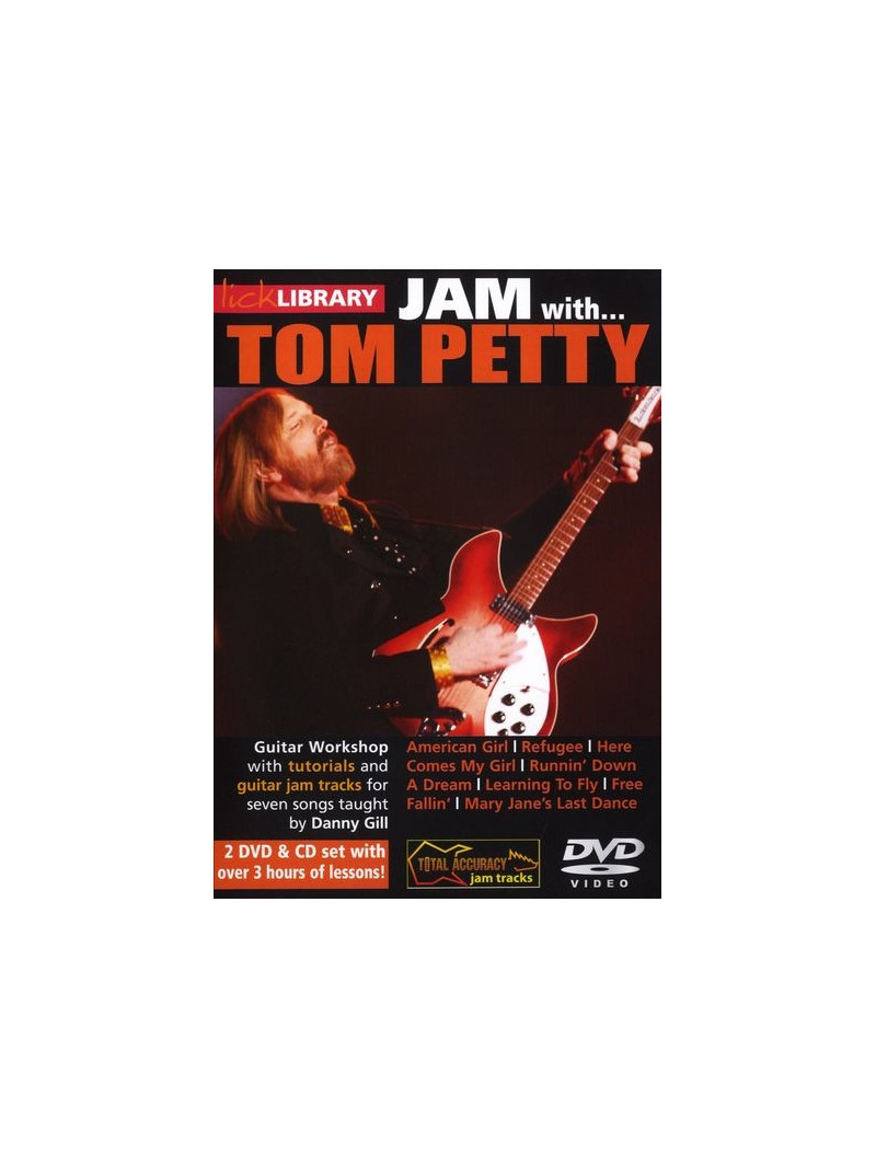Lick Library: JAM With Tom Petty (CD/2 DVD)