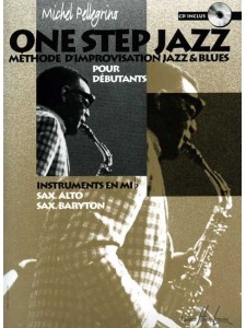 One step Jazz : Méthode d'improvisation Eb Saxophone (book/CD)