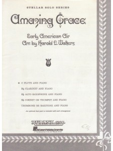 Amazing Grace - C flute & piano