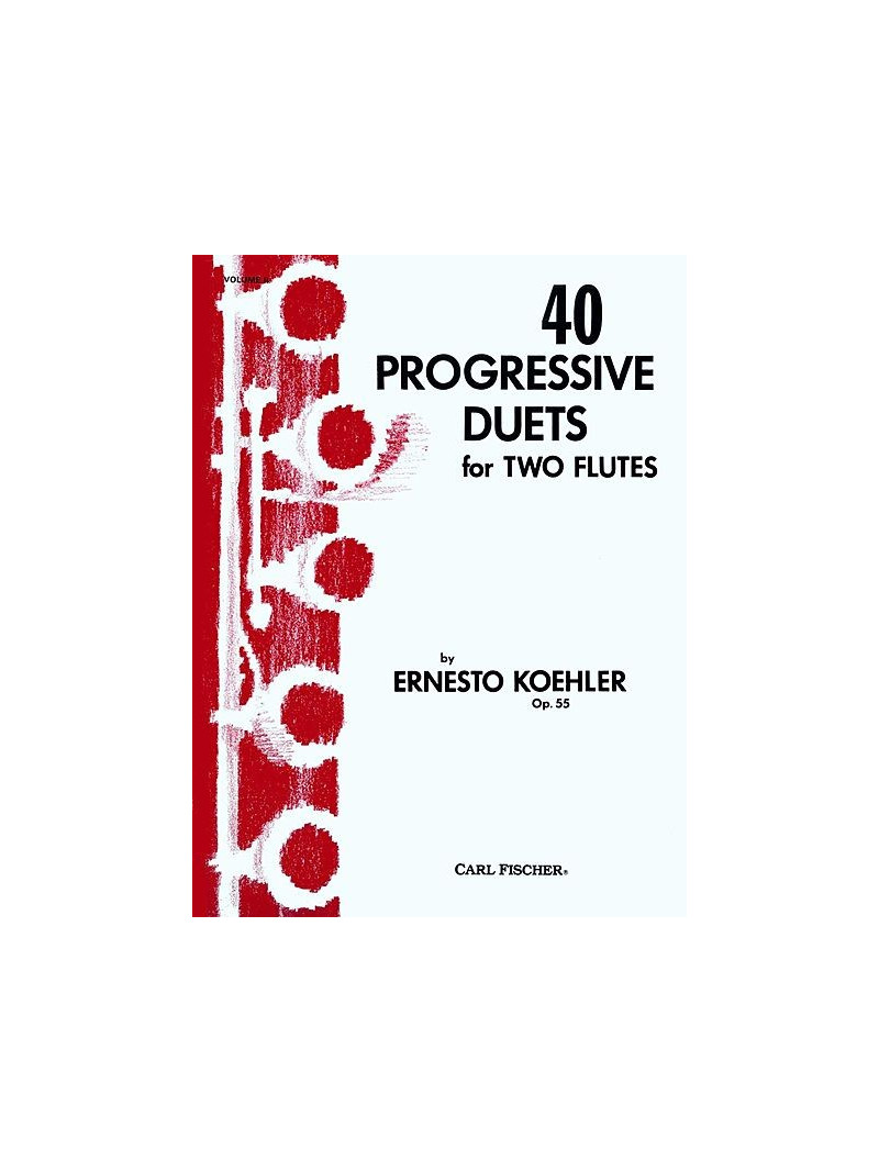 40 Progressive Duets for Two Flutes