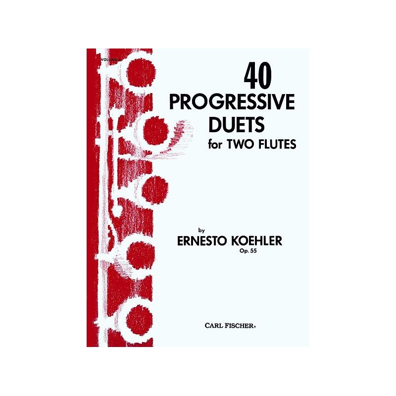 40 Progressive Duets for Two Flutes