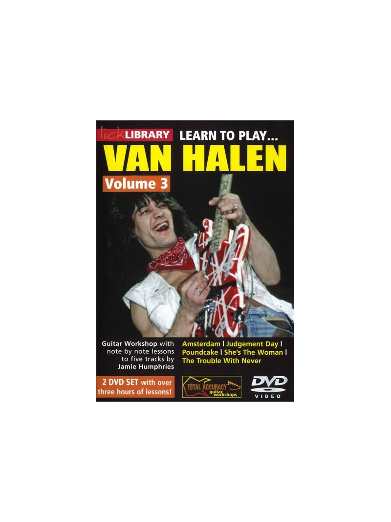 Lick Library: Learn To play Van Halen - Volume 3 (2 DVD)
