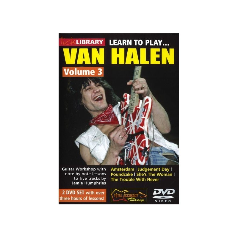 Lick Library: Learn To play Van Halen - Volume 3 (2 DVD)