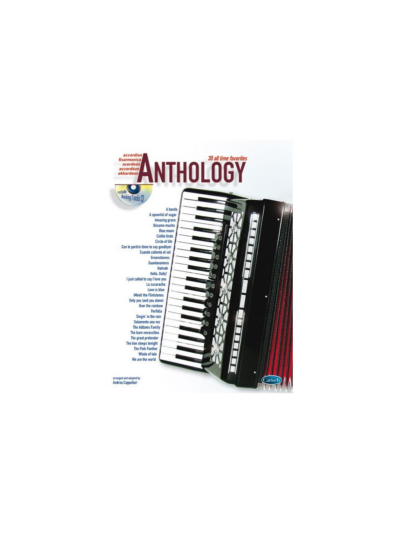 Anthology: 30 All Time Favorites Fisarmonica (libro/CD)