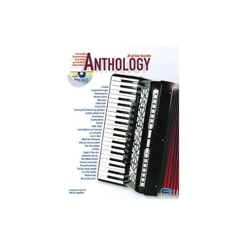 Anthology: 30 All Time Favorites Fisarmonica (libro/CD)