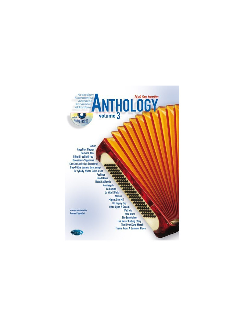 Anthology: 30 All Time Favorites Fisarmonica 3 (libro/CD