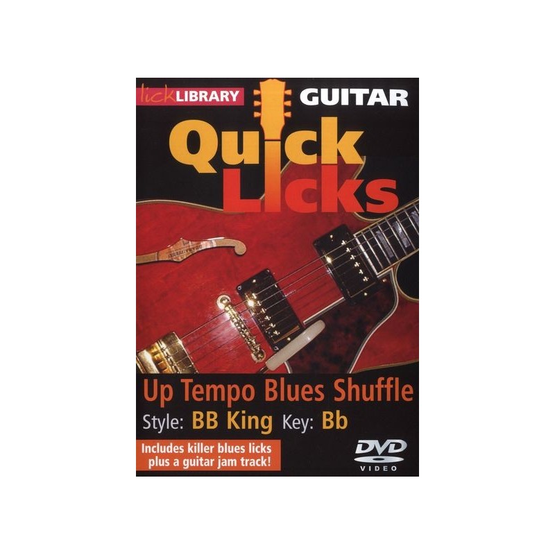 Lick Library: Quick Licks - Up Tempo Blues Shuffle (DVD)