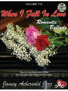 Aebersold 110: When I Fall In Love - Romantic Ballads (book/CD)