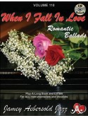 Aebersold 110: When I Fall In Love - Romantic Ballads (book/CD)