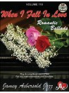 Volume 110: When I Fall In Love - Romantic Ballads (book/CD)