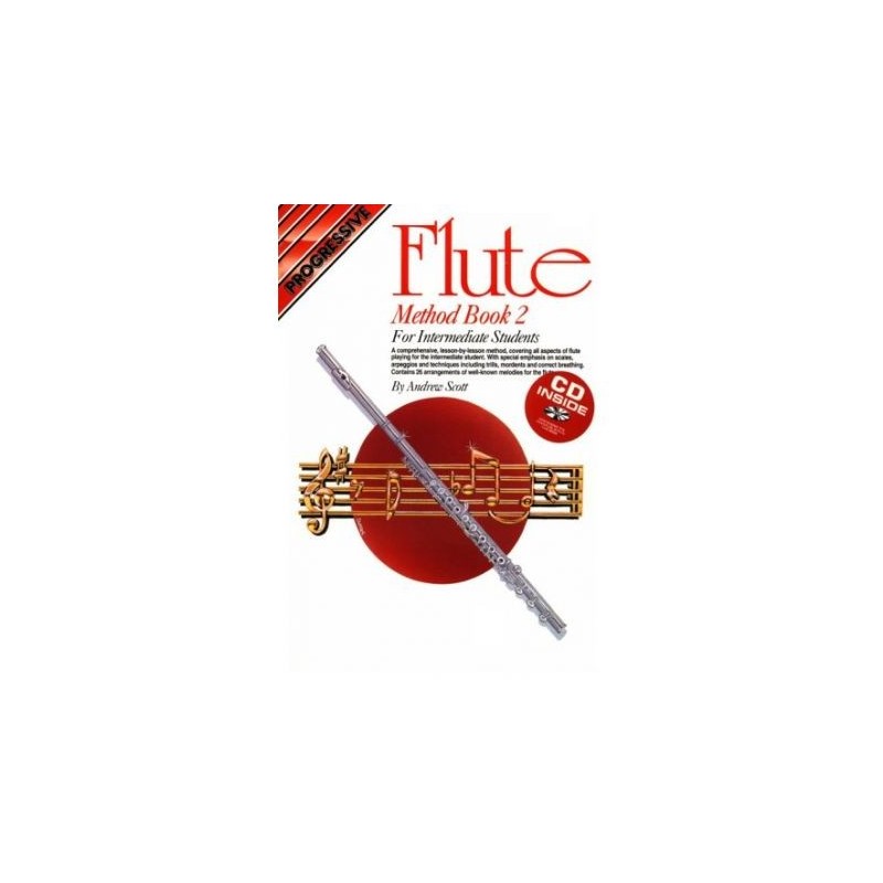 Progressive Flute Method: Book 2 (book/CD)