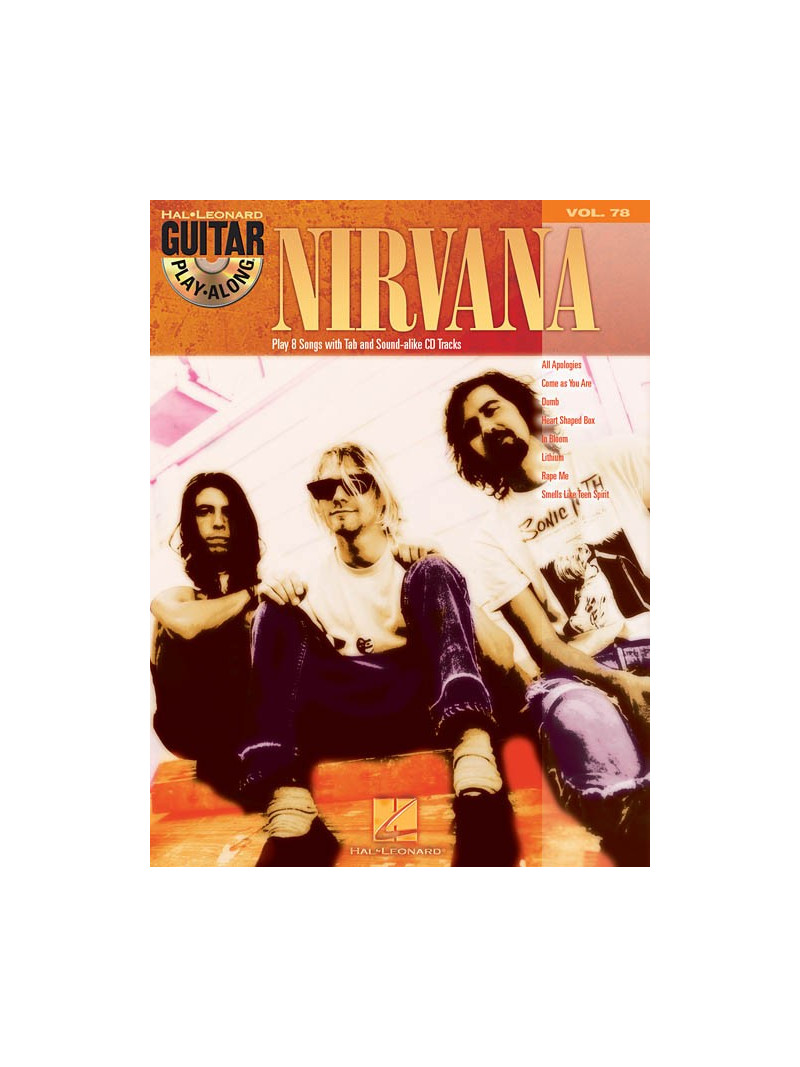 Nirvana : Guitar Play-Along Volume 78 (book/CD)